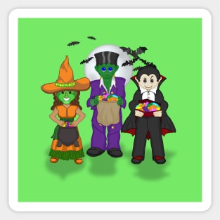 Little Trick or Treaters Sticker